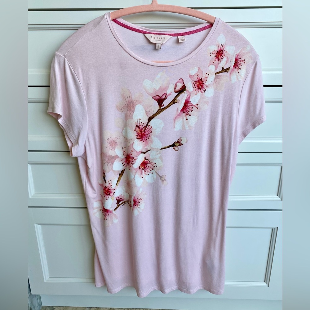 Ted Baker Pink Cherry Blossom Top 4 M